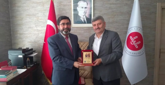 Müftü, Körfezli Esnaf  Temsilcilerini Ağırladı