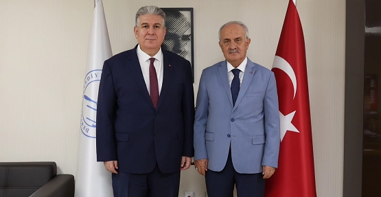Ünlü’den Başkan Aygün'e Ziyaret