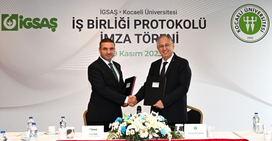 İGSAŞ, KOCAELİ ÜNİVERSİTESİ İLE İŞ BİRLİĞİ PROTOKOLÜ İMZALADI