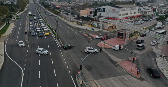 İzmit Sanayi Sitesine Güvenli Giriş Sağlandı