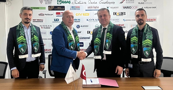 Kocaeli Bilnet Ve Bilgi Köprüsü’nden Kocaelispor İle Sponsorluk Anlaşması
