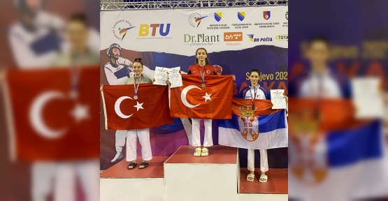 Körfezli Eslem ve Ravza, Balkan Şampiyonu Oldu
