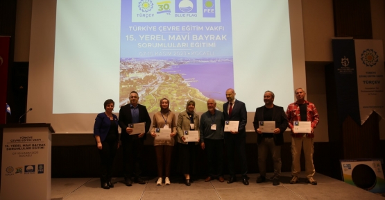    Mavi Bayrak Sorumluları Eğitimi Sona Erdi