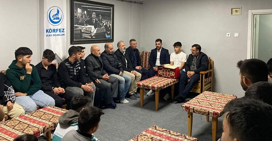 Ülkücüler Kur’an Okudu  Filistin İçin Dua Etti