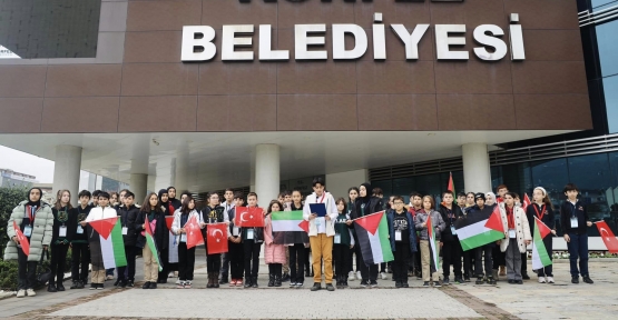 Körfez Belediyesi Çocuk Meclisi’nden Filistin’li Çocuklara Destek