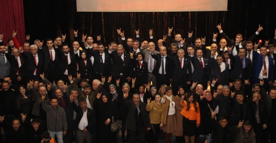 Körfez MHP’de Adaylar Tanıtıldı Katılım Çok Geniş Oldu
