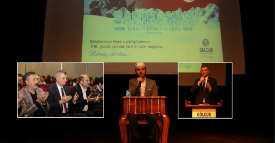Sarıkamış Şehitleri Gölcük’te Dualarla Anıldı