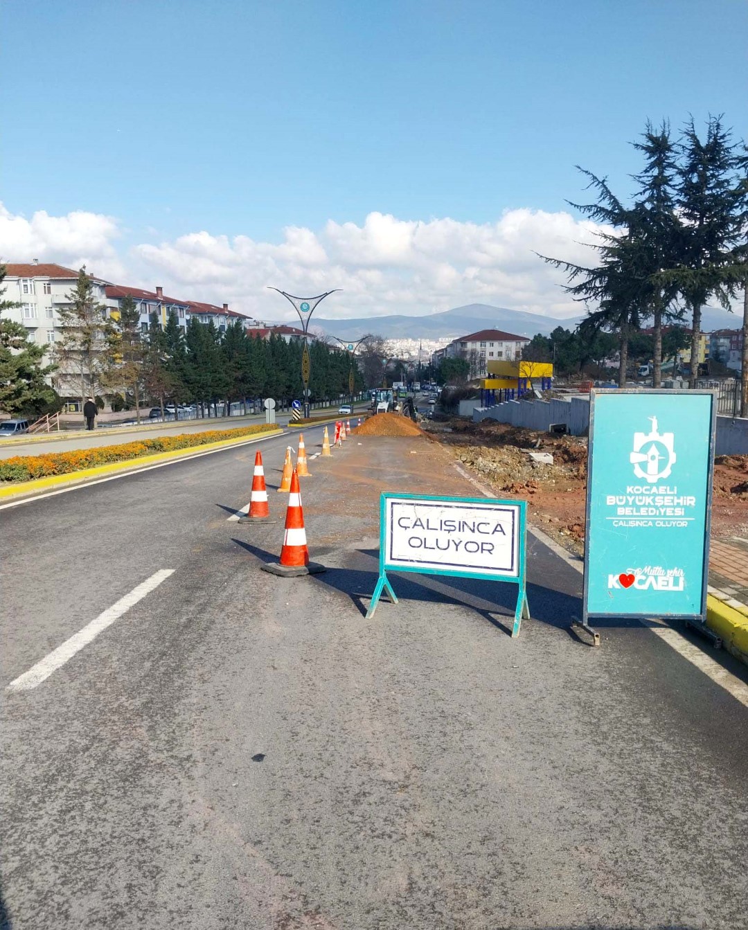 Gölcük Devlet Hastanesi’ne Yeni Kavşak