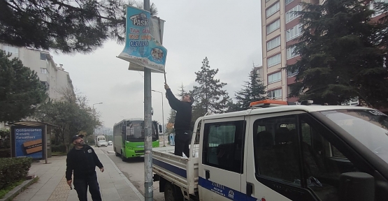 İzinsiz Afiş Asanlara Ceza