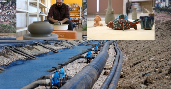 Körfez’in Çamuru Sanat Eserlerine Dönüşüyor