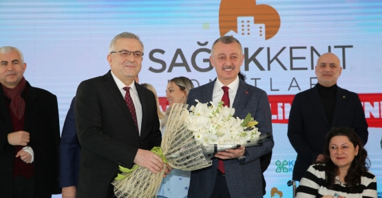 Sağlıkkent Konutları’nda Anahtarlar Teslim Edildi