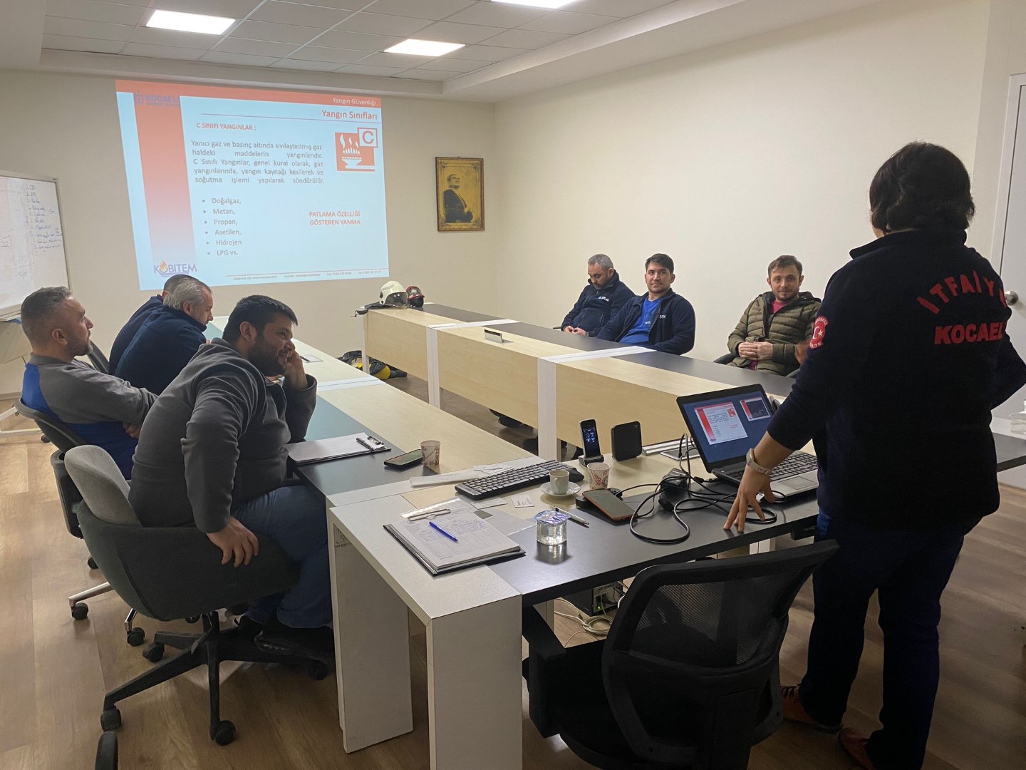 Kocaeli İtfaiyesi Eğitimlerine Devam Ediyor