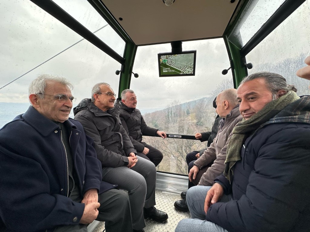KOCAELI’NIN 50 YILLIK RÜYASI GERÇEK OLDU, TELEFERIK KARTEPE'YE ULAŞTI