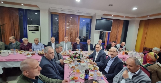 Erzurumlular, Emekli Eğitimcileri  İftar Sofrasında Ağırladı