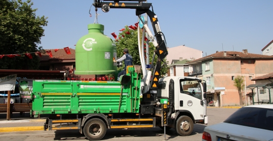 Cam Atıklar Geri Dönüşüm İçin Toplanıyor