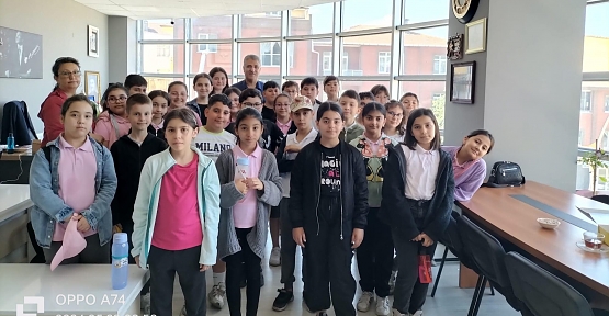 Çöven Öğrencilere Muhtarlığı Anlattı