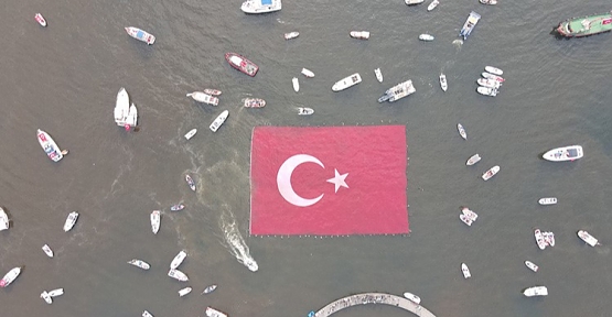 Darıca'da Bin 923 Metrekarelik Dev Türk Bayrağı Açılacak