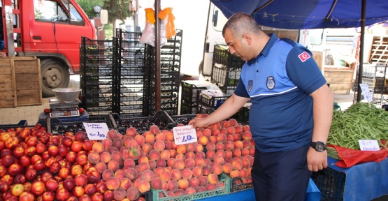 Derince'de Pazar Denetimleri Sürüyor