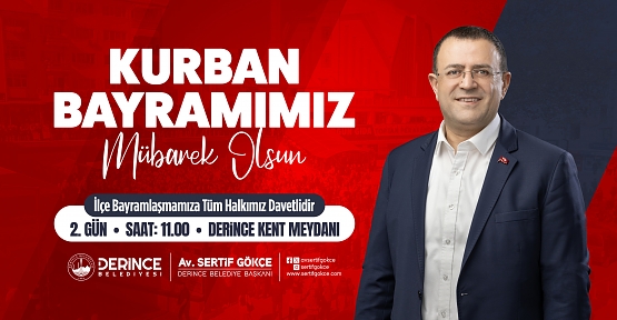 Derince’de Bayramlaşma İkinci Gün