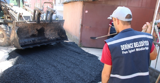 Derince’de Çalışmalar Dört Koldan Sürüyor