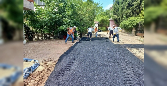 Körfez’de Yol Bakım Çalışmaları Sürüyor