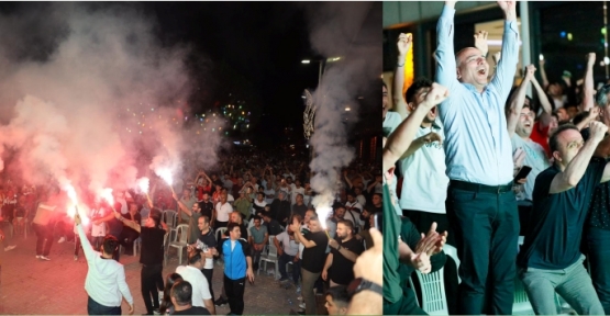 KÖRFEZLİLER ZAFERİ MEŞALELERLE KUTLADI