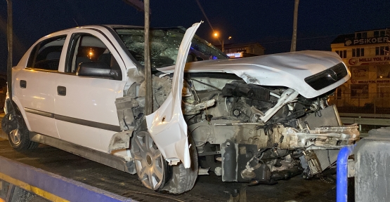 3 ARAÇ KAZAYA KARIŞTI: 1 YARALI