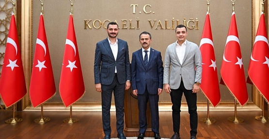 AK Parti Gençlik Kollarından Vali Aktaş’a Hayırlı Olsun Ziyareti