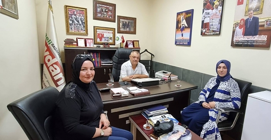 AK Partili Çelik Ve  Erol’dan Gazetemize Ziyaret