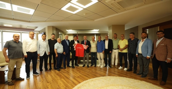 Altın Kiraz Heyetinden  Büyükakın’a Ziyaret