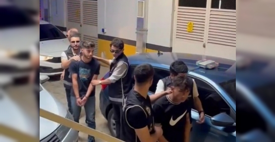 ARAÇ VE İŞ YERİ KURŞUNLAYAN 11 ŞÜPHELİ OPERASYONLA YAKALANDI: 10 TUTUKLAMA