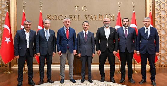 Başkan Büyükakın, Vali İlhami Aktaş’a Hayırlı Olsun Ziyareti