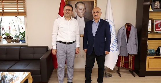 Başkan Gökçe Konuklarını Ağırladı