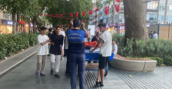 Büyükşehir Zabıtası Cumhuriyet Bulvarı’nda Göz Açtırmıyor
