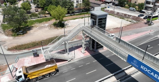    D-100 Üzerindeki Yaya Üstgeçidi Tamamlandı