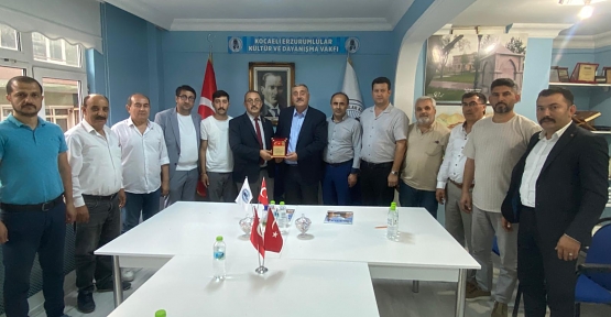 Erzurumlular Vakfı’na Şehit  Ailelerinden Anlamlı Teşekkür