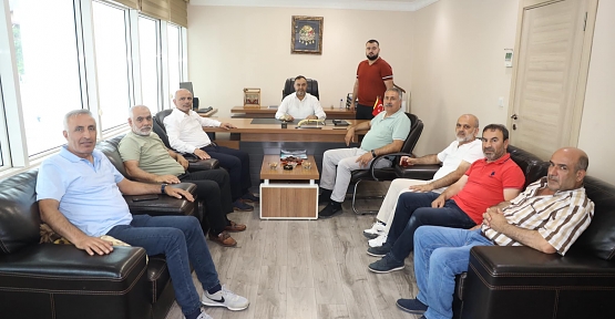 Hacdan Dönen Bozkurt’a  Ziyaretler Devam Ediyor