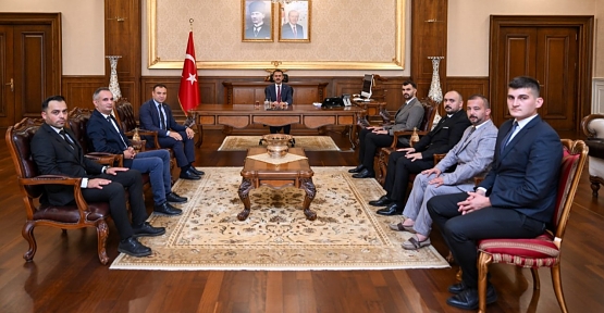 Kocaeli Ülkü Ocaklarından Vali Aktaş’a Hayırlı Olsun Ziyareti