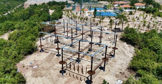 Millet Bahçesi’nde Macera Parkı Da Ortaya Çıktı