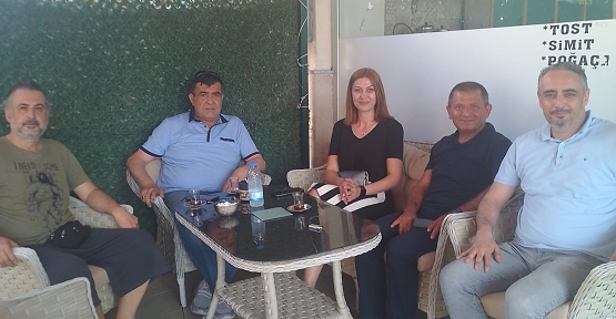 Muhtar Acartürk İle Müdür Gündoğdu  Yarımcalılar’a Konuk Oldu