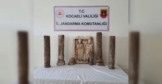 Roma Dönemine Ait Heykel Ve Sütunlar Evden Çıktı