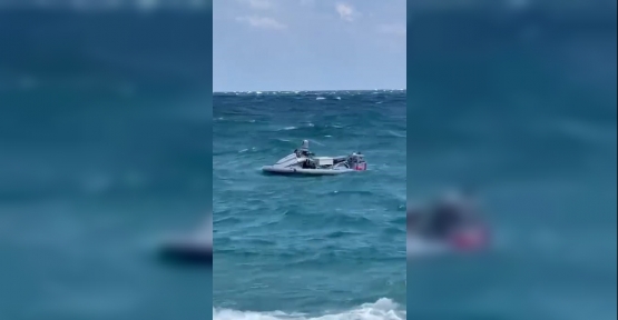 Sahilde Patlayıcı Madde Yüklü Jetski Bulundu