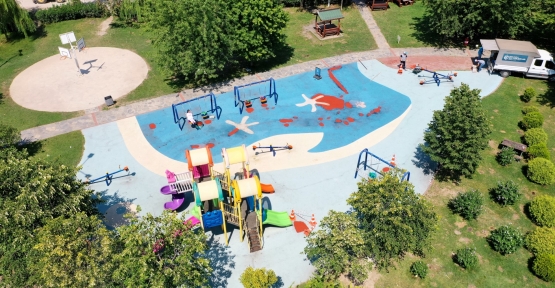 Tavşancıl Sahil Parkı Yenilemesinde Sona Doğru