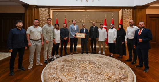 TÜGVA KOCAELİ İL TEMSİLCİLİĞİ, VALİ AKTAŞ’A HAYIRLI OLSUN ZİYARETİNDE BULUNDU
