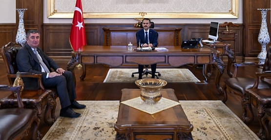 AK Parti İl Başkan Yardımcısı Muharrem Top'tan, Vali Aktaş'a Ziyaret 