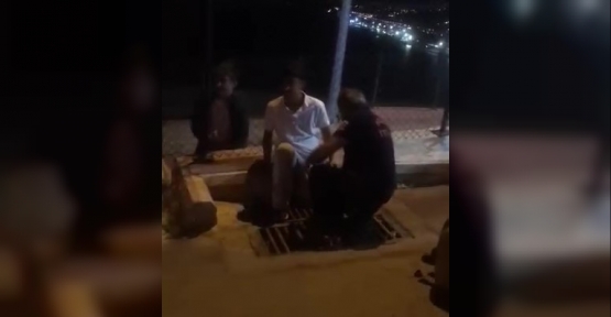 Ayağı Mazgala Sıkışan Genci İtfaiye Kurtardı
