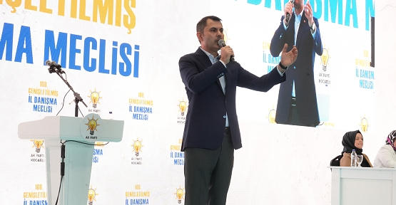 Bakan Kurum'dan CHP'ye Sert Eleştiri