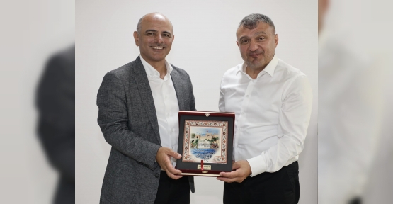 BAŞKAN SÖĞÜT’TEN YENİ GENEL SEKRETER  YARDIMCILARINA HAYIRLI OLSUN ZİYARETİ