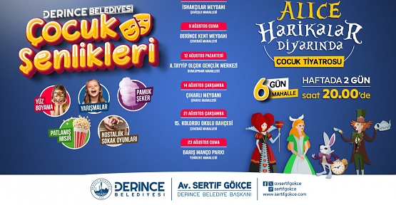 Çocuk Şenlikleri İshakçılar’da Başlıyor