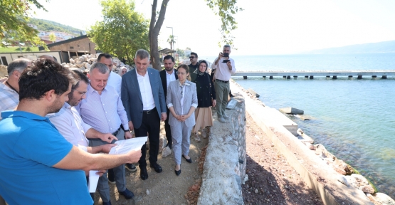 Değirmendere Kayık Çekek Projesinde Sona Doğru